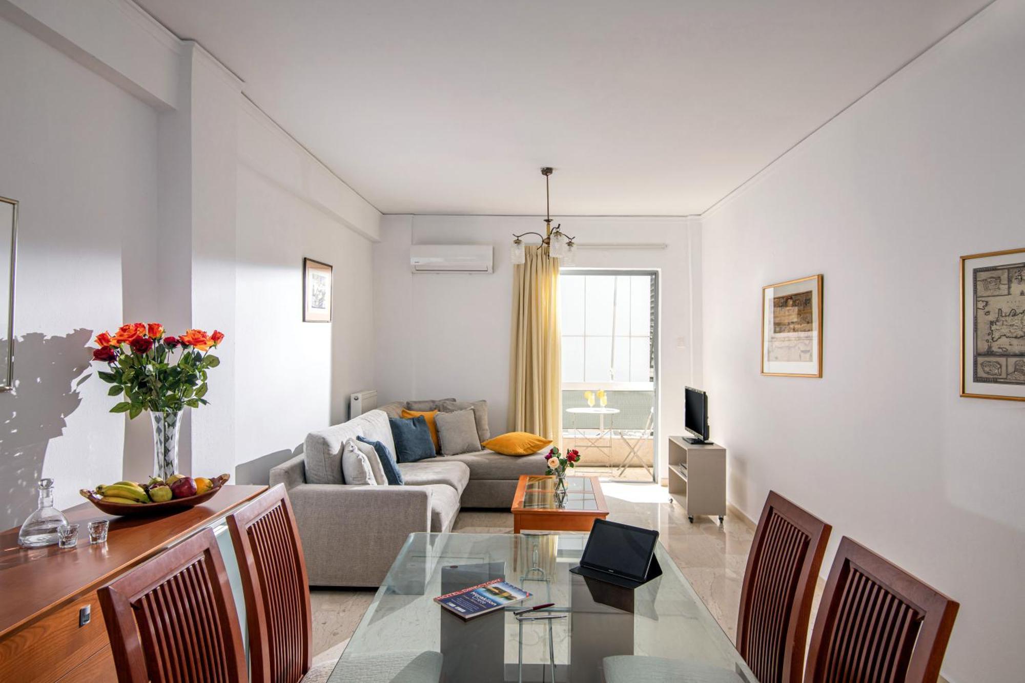 Central Double Bedroom Apartment Heraklion Exterior foto